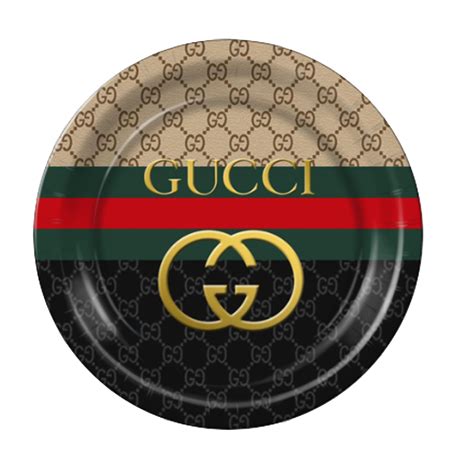 gucci plate set|Gucci party plates.